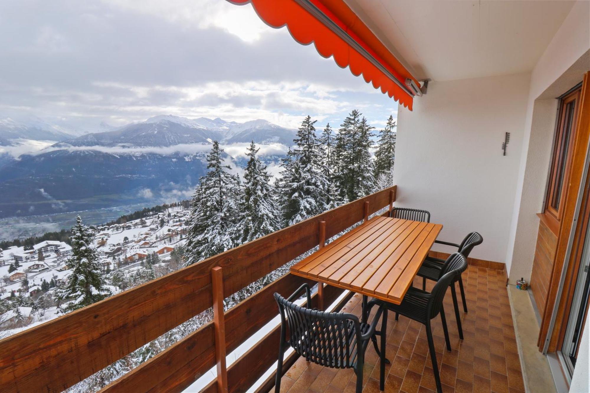 Magnifique Appartement Proche Du Centre Crans-Montana Buitenkant foto